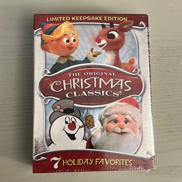 NIB- CHRISTMAS CLASSICS DVD LIMITED KEEPSAKE EDITION Rudolph, Frosty and more - Picture 1 of 5